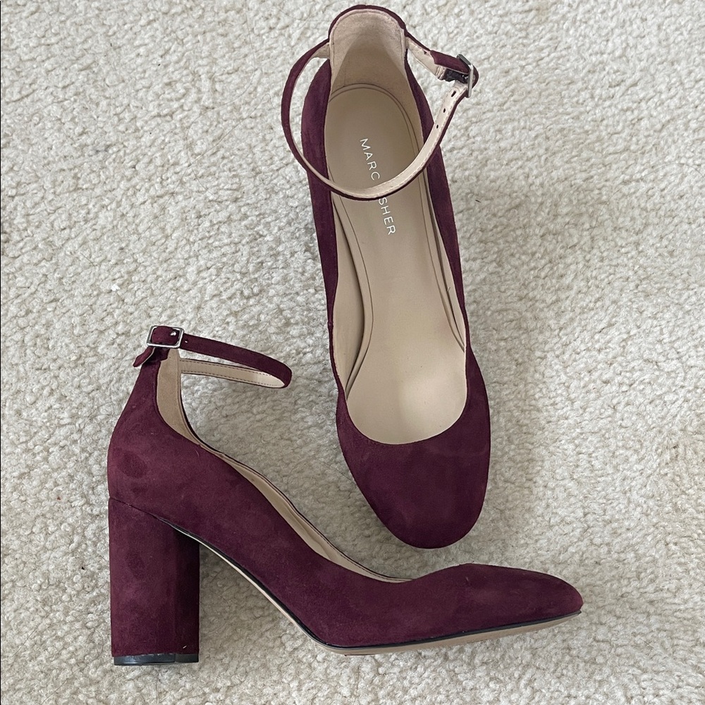 Marc Fisher Imagie Suede pumps
